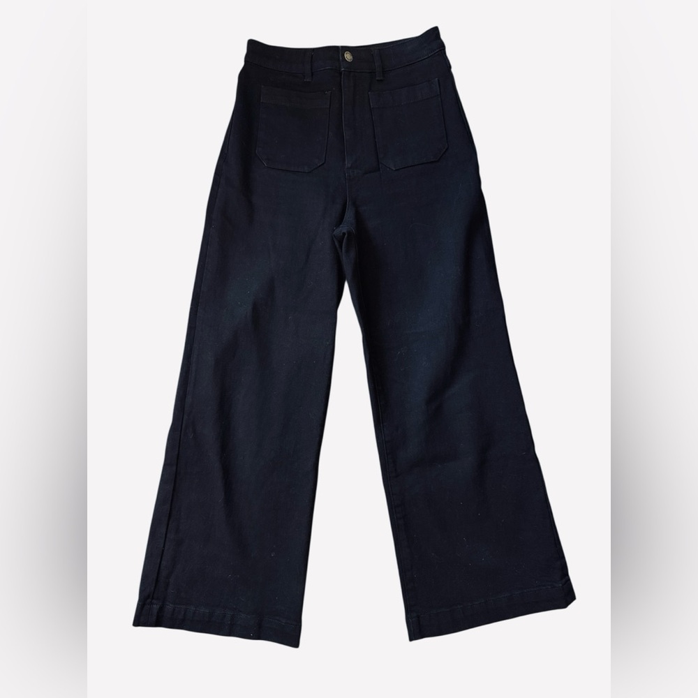 Rolla’s High Rise Wide Leg Jeans – Size 28, Black, Excellent Condition - Picture 4 of 6